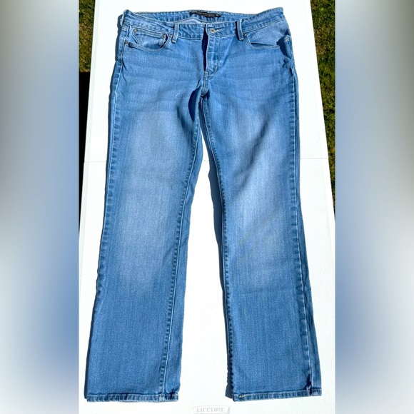 Levi’s Slight Curvy Mid-Rise Straight 12/31 - Picture 1 of 4